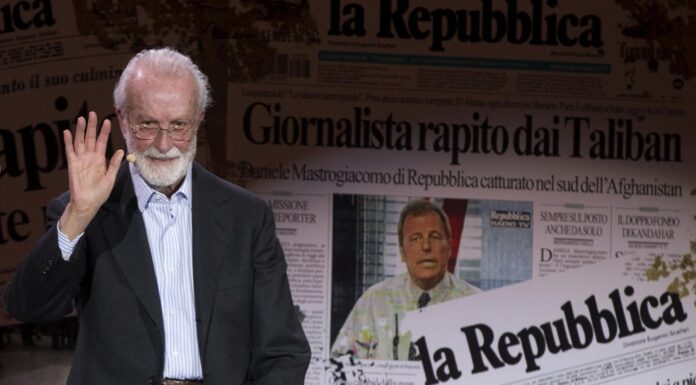 "Repubblica come una nave che affonda". Eugenio Scalfari, il fondatore