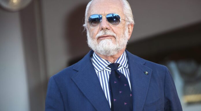 Napoli, solo giornalisti scelti. Aurelio De Laurentiis.