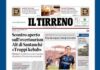 Il Tirreno scontro duro